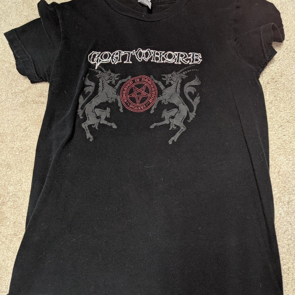 Girls Tshirt Goatwhore metal